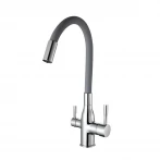 Смеситель для кухни под фильтр FRAP F4396 с гибким изливом