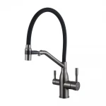 Смеситель для кухни FRAP F4397-9 с гибким изливом