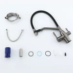 Смеситель для кухни FRAP F4397-9 с гибким изливом