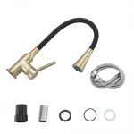 Смеситель для кухни FRAP F4044-3 с гибким изливом с аэратором на 2 режима