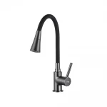 Смеситель для кухни FRAP F4044-9 с гибким изливом с аэратором на 2 режима