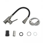 Смеситель для кухни FRAP F4044-9 с гибким изливом с аэратором на 2 режима