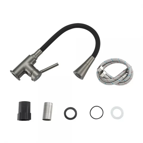 Смеситель для кухни FRAP F4044-9 с гибким изливом с аэратором на 2 режима