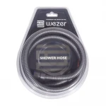 Душевой шланг WEZER WKR-008-150GG 150 см оружейная сталь