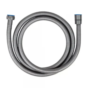 Душевой шланг WEZER WKR-008-150GG 150 см оружейная сталь