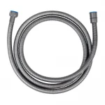 Душевой шланг WEZER WKR-008-180GG 180 см оружейная сталь