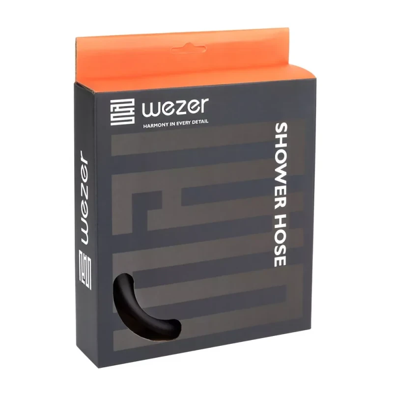 Душевой шланг WEZER WKR-015-150B 150 см черный