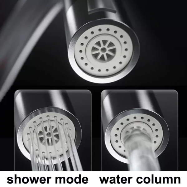 Проточный водонагреватель WEZER RSH-601-REFLECTOR с гибким изливом