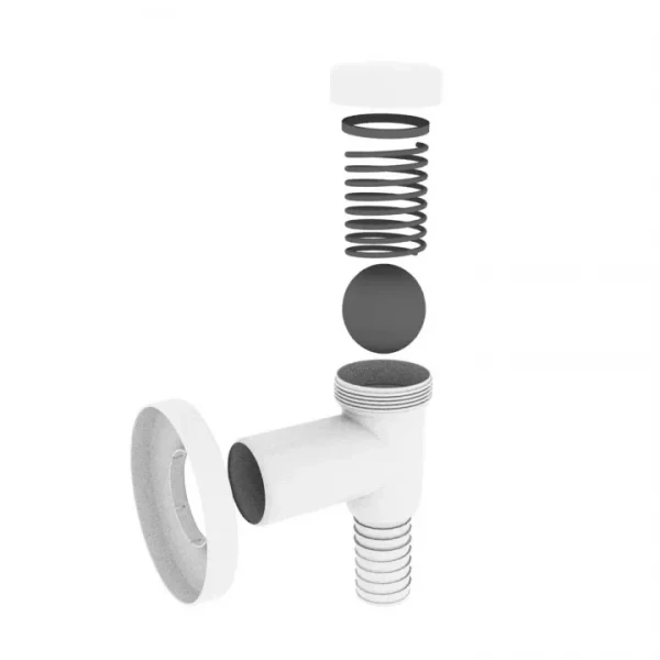 SL10000000 мінісифон для пральної машини з відводом до каналізаці ї32/55 і розеткою