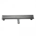 G85007-39  Душовий трап 500 мм Gun Grey комбінований гідрозатвор (блістер) {5/1}