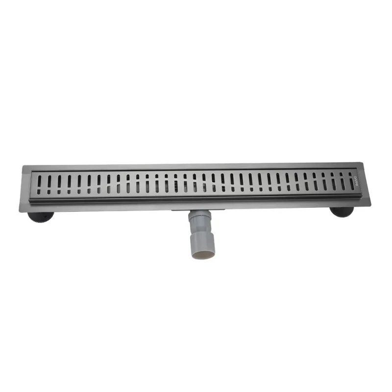 Трап для душа GAPPO G85007-39 500 мм Gun Grey с комбинированным гидрозатвором