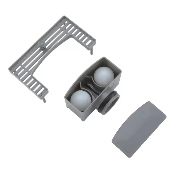 G86007-39 Душовий трап 600 мм Gun Grey комбінований гідрозатвор (блістер) {5/1}