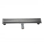 Трап душевой GAPPO G88007-39 800 мм Gun Grey с комбинированным гидрозатвором
