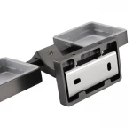 Стакан двойной для зубных щеток GAPPO G0708-9 оружейная сталь.