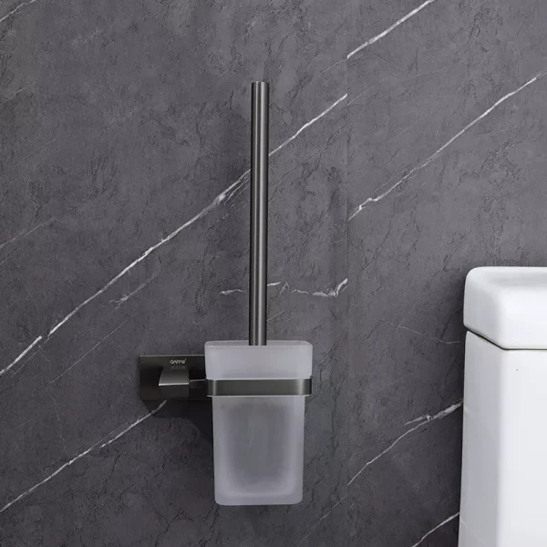 Ерш для унитаза GAPPO G0710-9 настенная оружейная сталь.