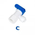 Кран для бака ITAL 1/4