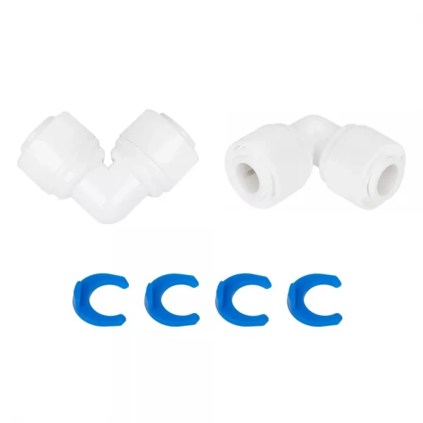 Угловой фитинг ITAL осмосы 1/4