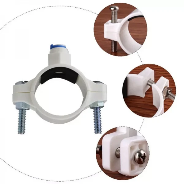 Хомут для слива сточных вод ITAL осмосы 1/4