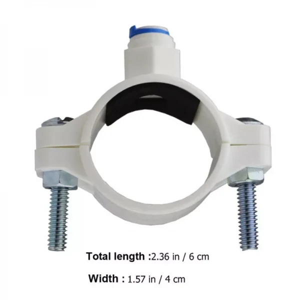 Хомут для слива сточных вод ITAL осмосы 1/4