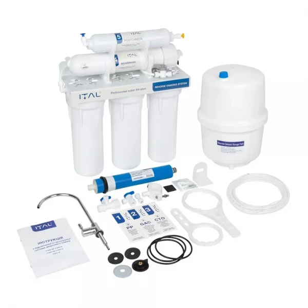 Фильтр обратного осмоса ITAL RO5-75 пятиступенчатый.