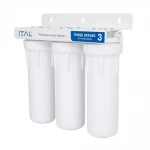 Фильтр тройной ITAL с картриджами и краном.