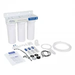 Фильтр тройной ITAL с картриджами и краном.