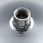 Потолочная лейка FRAP F015-25 круглая 250 мм хром-белая