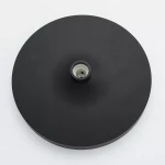 F016-25 лійка стельова кругла 250mm чорна (коробка) {20/1}