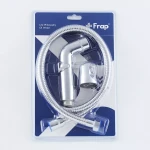 Комплект гигиенического душа FRAP лейка с регулировкой давления + шланг хромированный