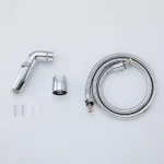 Комплект гигиенического душа FRAP лейка с регулировкой давления + шланг хромированный