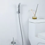 Комплект гигиенического душа FRAP лейка с регулировкой давления + шланг хромированный