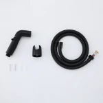 Воронка гигиеническая FRAP F021-6 с регулировкой давления + шланг черная