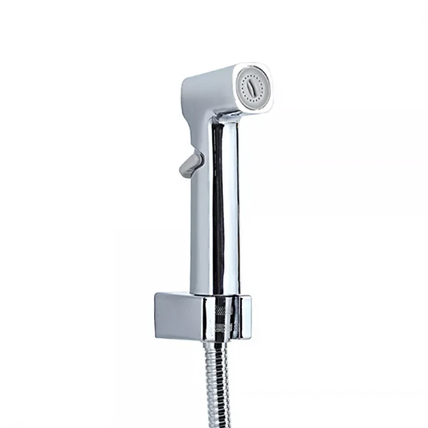 Воронка гигиеническая FRAP F022 с регулировкой давления + шланг хромированный.