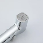 Воронка гигиеническая FRAP F022 с регулировкой давления + шланг хромированный.