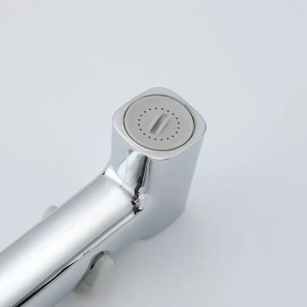 Воронка гигиеническая FRAP F022 с регулировкой давления + шланг хромированный.