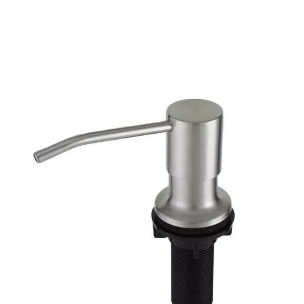 Дозатор жидкого мыла FRAP F408-5 встроенный 300 мл нержавеющая сталь/пластик сатин