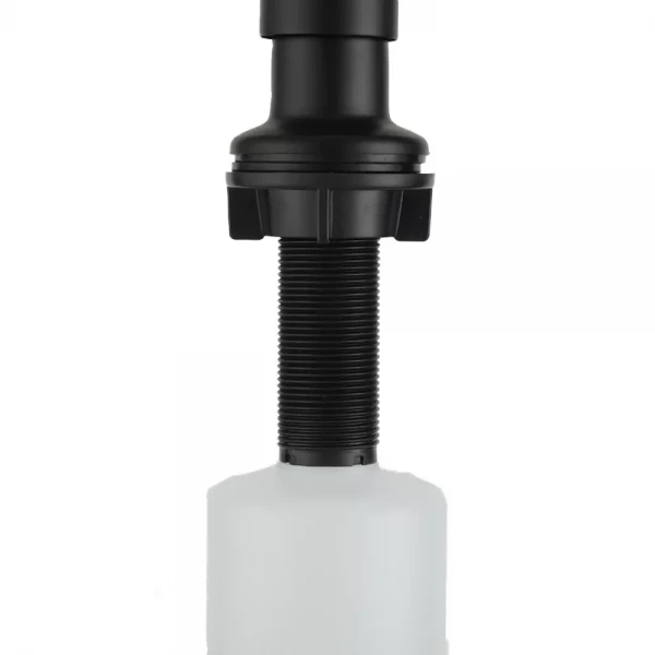 Дозатор жидкого мыла FRAP F408-6 300 мл встроенный нержавеющая сталь/пластик черный