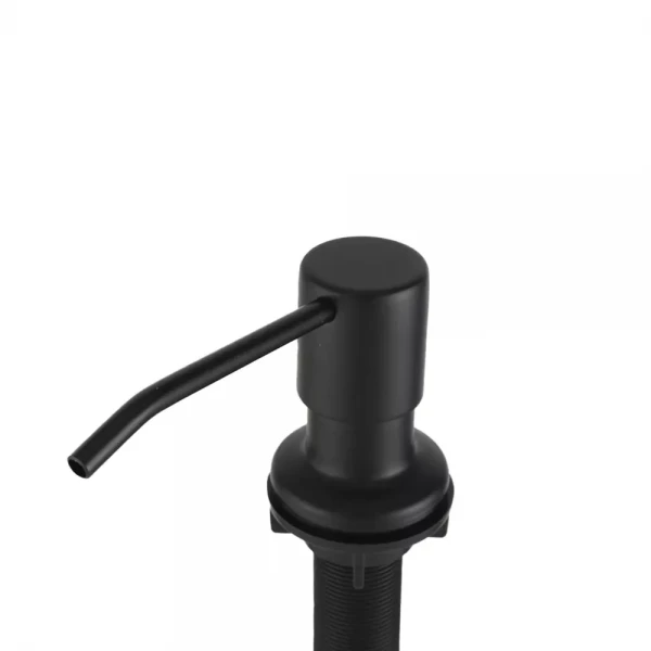 Дозатор жидкого мыла FRAP F408-6 300 мл встроенный нержавеющая сталь/пластик черный