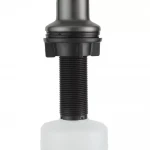 F408-9 Дозатор рідкого мила вбудований (нерж./пластик) 300мл (сірий Gungrey) {50/1}