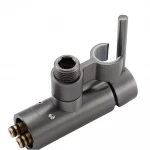 Гигиенический душ GAPPO G7206-9 встроенный однорычажный латунный серый (Gungrey) Ø35