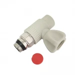 Кран радіаторний прямий 20 з прокладкою 