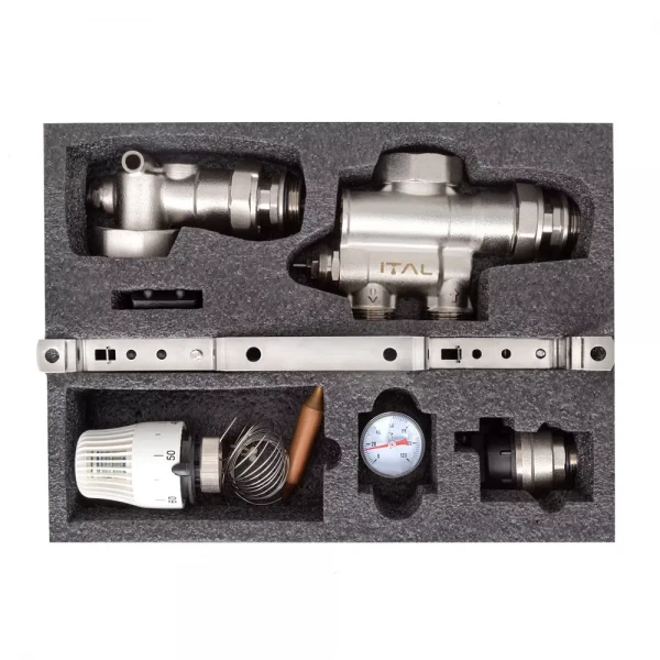 Насосно-змішувальний вузол для теплої підлоги ITAL MS1-C 1