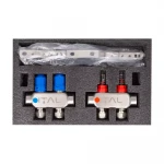 Колекторний блок із витратомірами ITAL HC1-02 x 3/4