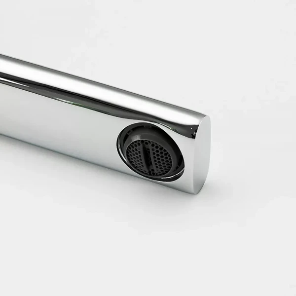 Смеситель для умывальника FRAP F1067-2 однорычажный с литым изливом хромированный латунный корпус крепления гайкой Ø25