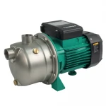 Насос центробежный всасывающий SHIMGE JET1101G2 1.1 кВт нержавеющая сталь (максимальный напор 48 м, максимальная производительность 90 л/мин)