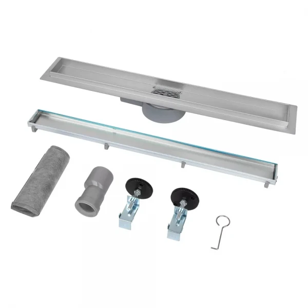 Душовий трап ITAL IT03-FT29/800 під плитку, 800 мм, нержавіюча сталь