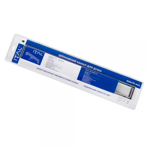 Душовий трап ITAL IT03-FT29/900 під плитку, 900 мм, нержавіюча сталь