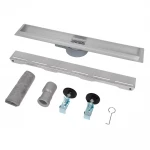 Душовий трап ITAL IT03-FT16/800, 800 мм, нержавіюча сталь, матовий сатин