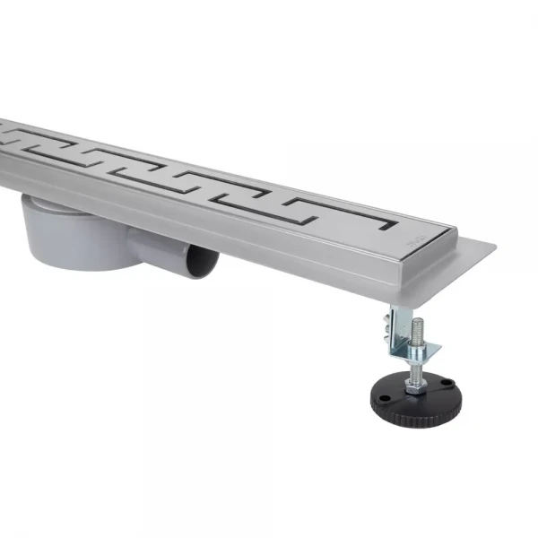 Душовий трап ITAL IT03-FT18/600, 600 мм, нержавіюча сталь, матовий сатин