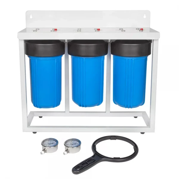 Система из трех корпусов для магистрального фильтра ITAL 3FH10BB 1